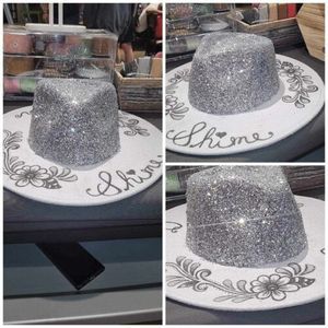 Glitter Western Hat